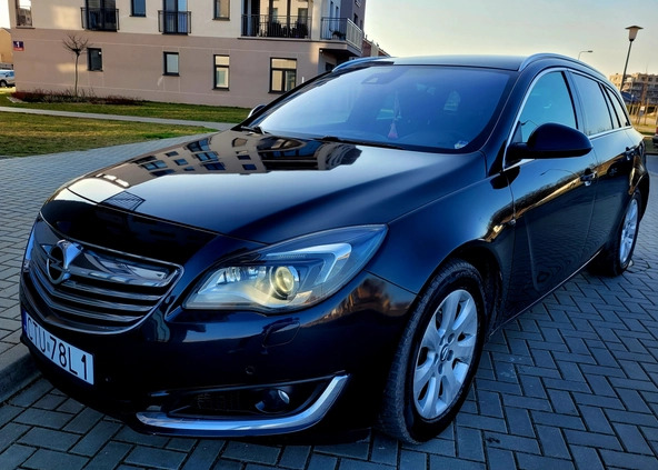 Opel Insignia cena 35999 przebieg: 282365, rok produkcji 2014 z Kruszwica małe 254